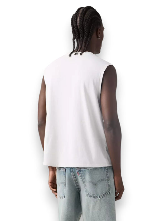 Levis Ng Muscle Tank Bright White - T-Shirt Uomo - Bianco