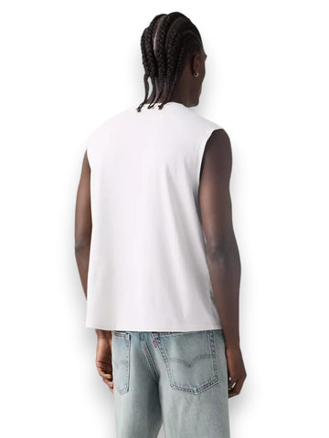Levis Ng Muscle Tank Bright White - T-Shirt Uomo - Bianco
