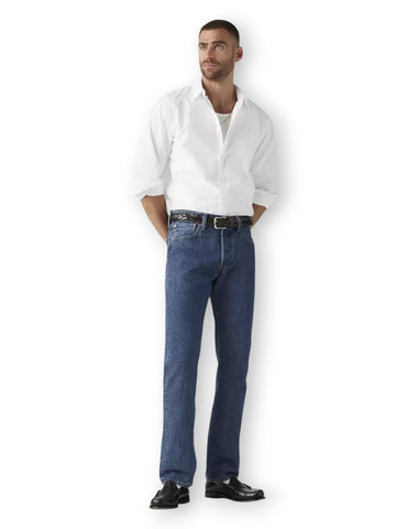 Levi's 501 Levisoriginal Stonewash 80 - Jeans Uomo - Denim