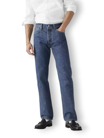 Levi's 501 Levisoriginal Stonewash 80 - Jeans Uomo - Denim