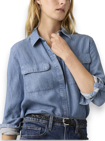 Levis Elaine Utility Shirt Chill Gir - Camicie Donna - Denim