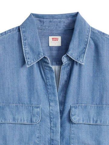 Levis Elaine Utility Shirt Chill Gir - Camicie Donna - Denim