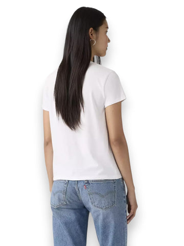 Levi's The Perfect Tee P2_Blake Brush - T-Shirt Donna - Bianco