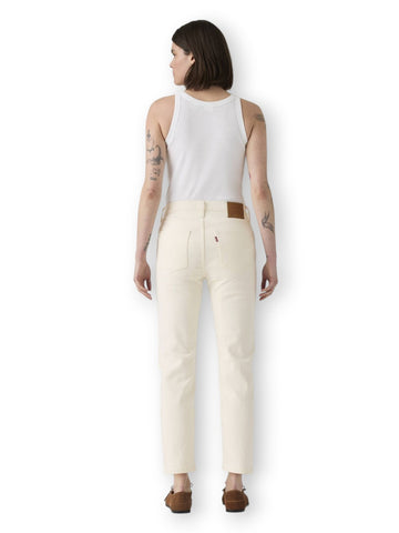Levi's 501 Crop Surprise Guest - Jeans Donna - Bianco