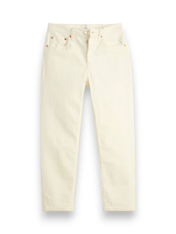 Levi's 501 Crop Surprise Guest - Jeans Donna - Bianco