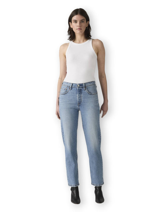 Levi's 501 Crop Where To Now Ndx - Jeans Donna - Denim Medio