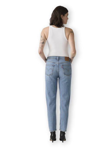 Levi's 501 Crop Where To Now Ndx - Jeans Donna - Denim Medio