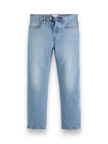 Levi's 501 Crop Where To Now Ndx - Jeans Donna - Denim Medio