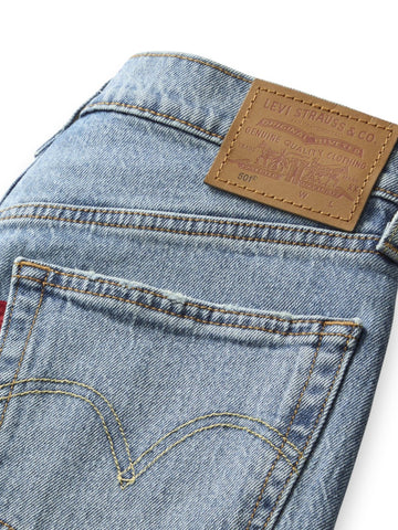 Levi's 501 Crop Where To Now Ndx - Jeans Donna - Denim Medio
