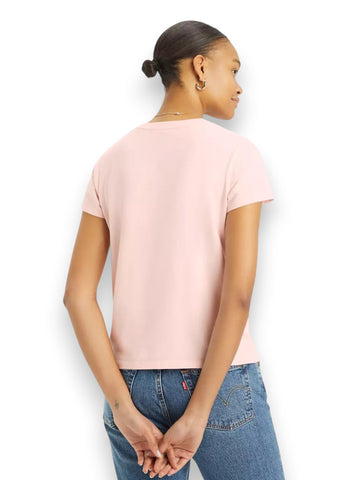 Levi's Perfect Tee Potpourri - T-Shirt Donna - Rosa