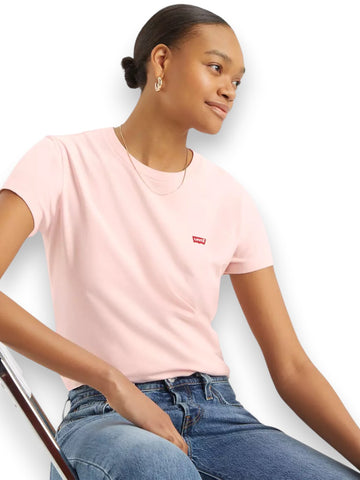 Levi's Perfect Tee Potpourri - T-Shirt Donna - Rosa