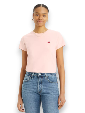 Levi's Perfect Tee Potpourri - T-Shirt Donna - Rosa