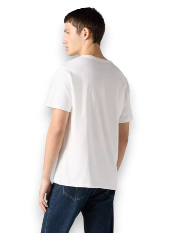 Levi's Ss Original Hm Tee White + Jer - T-Shirt Uomo - Bianco