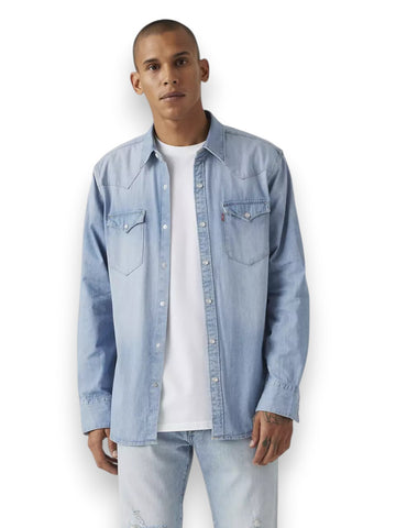Levi's Barstow Western Standard Esta - Camicie Uomo - Denim