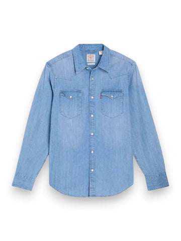 Levi's Barstow Western Standard Esta - Camicie Uomo - Denim