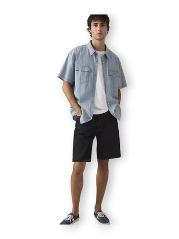 Levis 468 Loose Shorts Rinse Master - Shorts Uomo - Denim