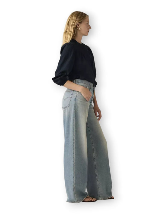 Levi's Xl Straight Gamble Time - Jeans Donna - Denim Medio