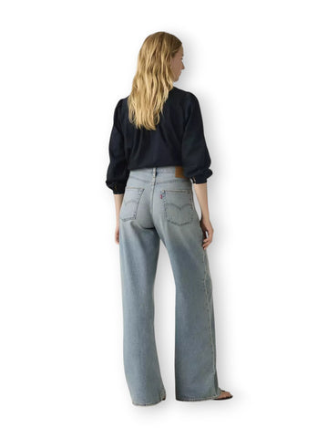 Levi's Xl Straight Gamble Time - Jeans Donna - Denim Medio