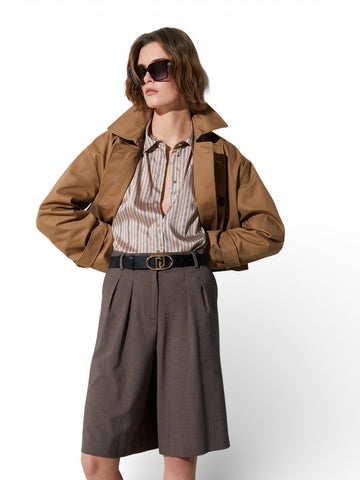 Liu-Jo Black Shorts Donna - Marrone