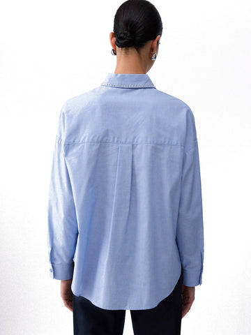 Liu-Jo Black Camicie Donna - Azzurro Cielo/White