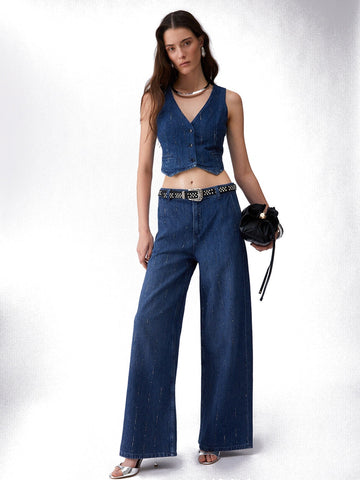 Liu-Jo Denim Jeans Donna - Denim Blue Starry