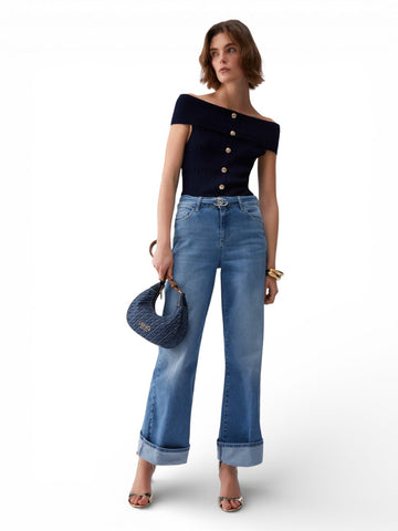 Liu-Jo Denim Jeans Donna - Blu Denim