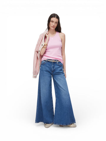 Liu-Jo Denim Jeans Donna - Den.blue Dk.superlat
