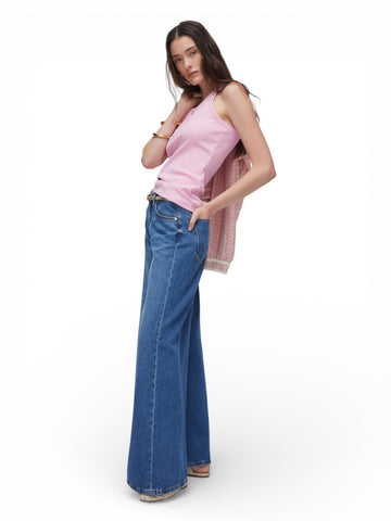 Liu-Jo Denim Jeans Donna - Den.blue Dk.superlat