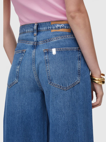 Liu-Jo Denim Jeans Donna - Den.blue Dk.superlat