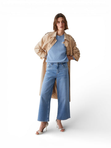 Liu-Jo Denim Jeans Donna - Den.blue Lt.low Wash