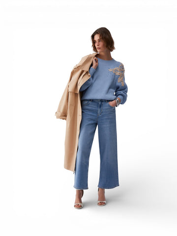 Liu-Jo Denim Jeans Donna - Den.blue Lt.low Wash