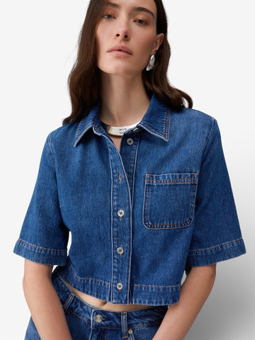 Liu-Jo Denim Camicia Donna - Blu Denim