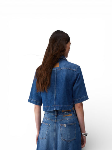 Liu-Jo Denim Camicia Donna - Blu Denim