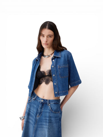 Liu-Jo Denim Camicia Donna - Blu Denim