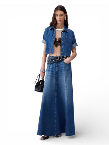 Liu-Jo Denim Camicia Donna - Blu Denim