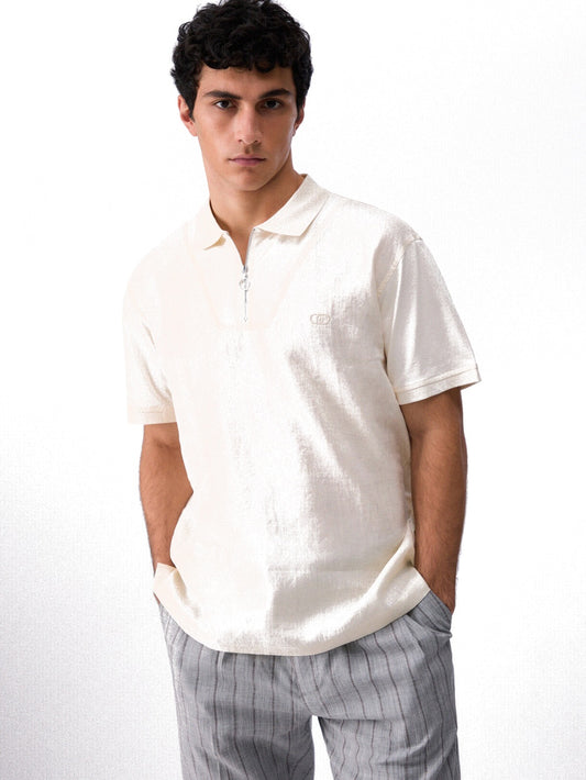 Liu-Jo Man T-Shirt Uomo - Panna