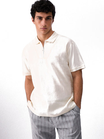 Liu-Jo Man T-Shirt Uomo - Panna