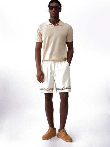 Liu-Jo Man Pantaloni Uomo - Panna