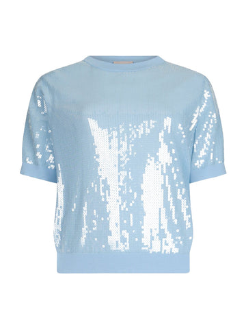 Liu-Jo White Maglieria Donna - Azzurro