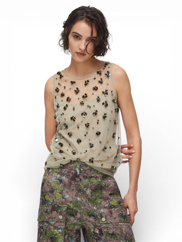 Liu-Jo White T-Shirt Donna - Verde