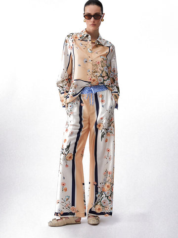 Liu-Jo White Pantaloni Donna - Multicolore