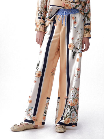 Liu-Jo White Pantaloni Donna - Multicolore