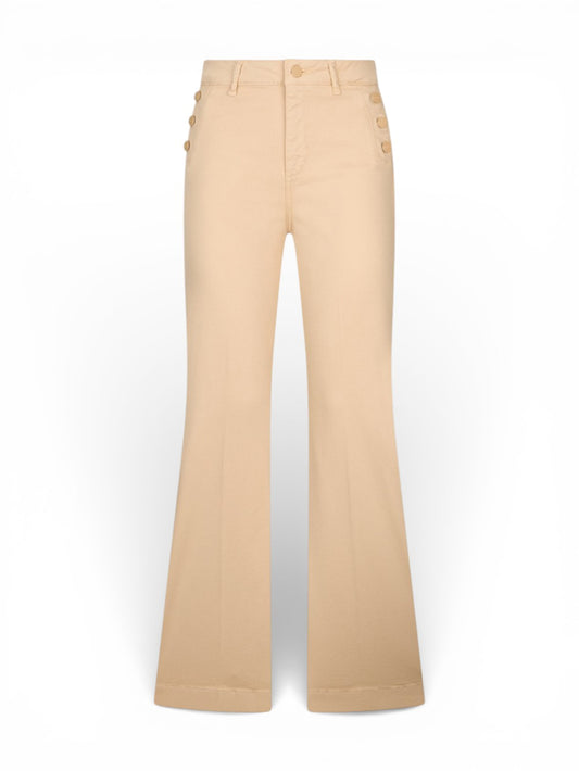 Liu-Jo White Pantaloni Donna - Beige
