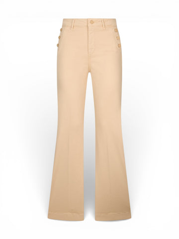 Liu-Jo White Pantaloni Donna - Beige