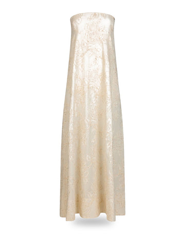 Liu-Jo White Abito Donna - Natural Flower Sequi