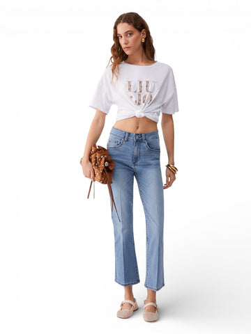 Liu-Jo White T-Shirt Donna - Bianco
