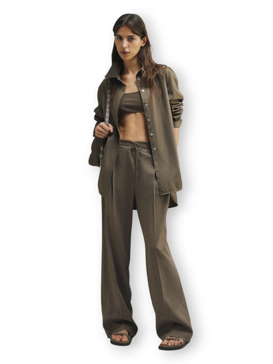 Pantalone Donna - Marrone