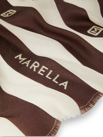 Marella Domino Stola - Sciarpe E Foulard Donna - Testa Di Moro