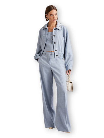 Marella Top - T-Shirt Donna - Azzurro