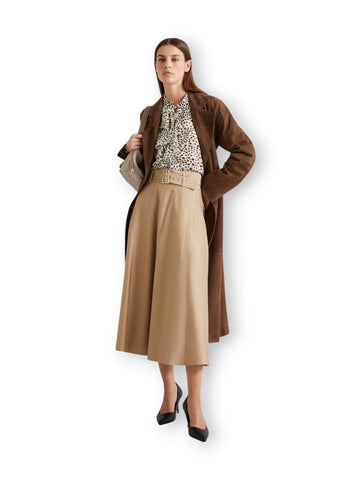 Marella Giacca In Pelle - Capospalla Donna - Marrone